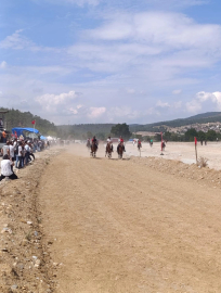 Bursa'da rahvan at yarışları düzenlendi