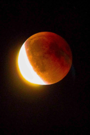 Kanlı Ay tutulması Bursa’dan izlendi