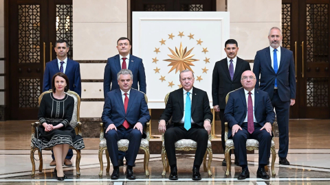 Cumhurbaşkanı Erdoğan, 4 ülkenin büyükelçisini kabul etti