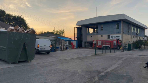 Gemlik'te korkutan yangın!