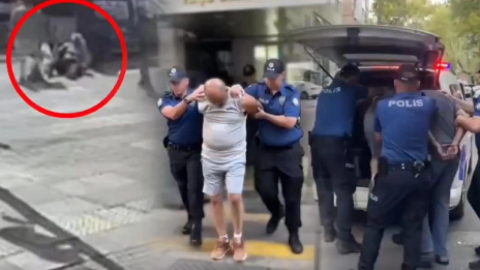 Ankara'da kadın yayayı darp eden zanlı tutuklandı