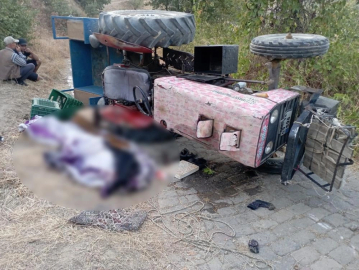 Aydın’da traktör devrildi: 1 ölü