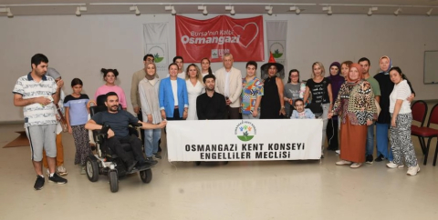 Osmangazi’de engelli bireyler unutulmadı