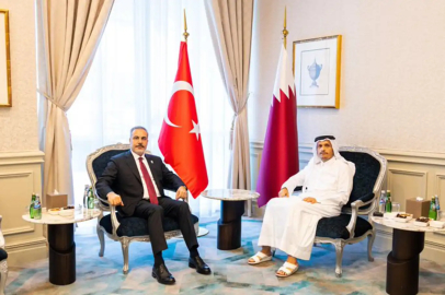 Bakan Fidan, Katar Başbakanı Al-Thani ile görüştü