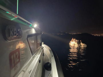 Bodrum'da 20 düzensiz göçmen kurtarıldı