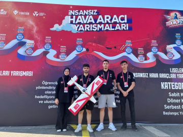 Bursa ekibi insansız hava yarışında 6.oldu