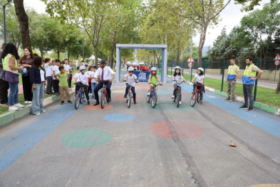 Bursa'da çocuklar, hem eğlendi hem öğrendi