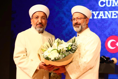 Diyanet'te devir teslim töreni gerçekleşti
