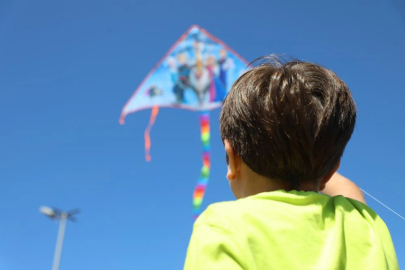 İnegöl semaları uçurtmalarla renklendi