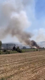 Yenişehir'de yangın paniği! Dumanlar gökyüzünü sardı