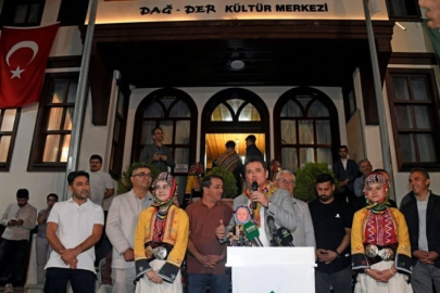Başkan Erkan Aydın DAĞDER'in Danışık Gecesi'ne katıldı
