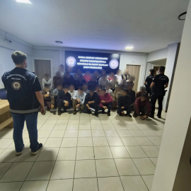 Bursa’da ruhsatsız iş yerinde 33 yabancı uyruklu yakalandı