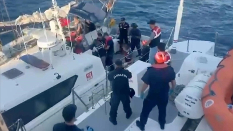 Muğla açıklarındaki teknede 210 kilogram skunk ele geçirildi