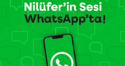 Nilüfer Belediyesi WhatsApp kanalı yayında