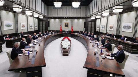 Cumhurbaşkanlığı Kabinesi Beştepe'de toplandı