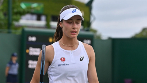 Zeynep Sönmez, Çin Açık Tenis Turnuvası'na veda etti