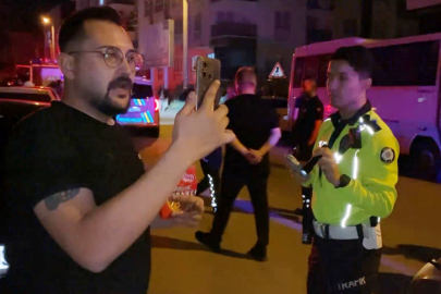 "Artistlik yapıyorum" dedi, kraker yiyip polise zor anlar yaşattı