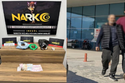 Bursa'da uyuşturucu taciri kıskıvrak yakalandı