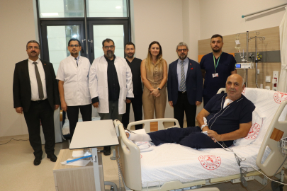 Mide rahatsızlığı şikayetiyle gittiği hastanede hayatının şokunu yaşadı