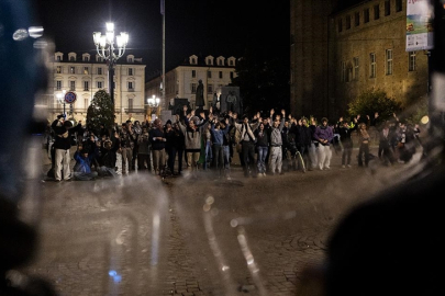 İtalya'da Küresel Sumud Filosu'na destek gösterisinde gerginlik yaşandı