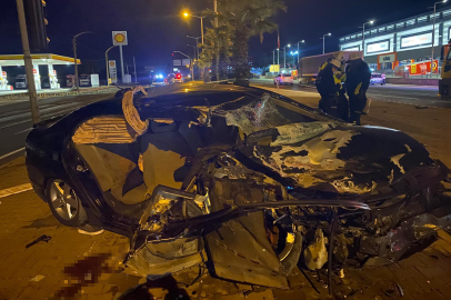 Turgutlu'da feci kaza: 1 ölü, 3 yaralı