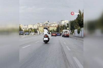 Bursa'da bu konvoya bakan bir daha baktı