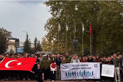Bursa’da "Dünya yürüyüş günü" coşkusu