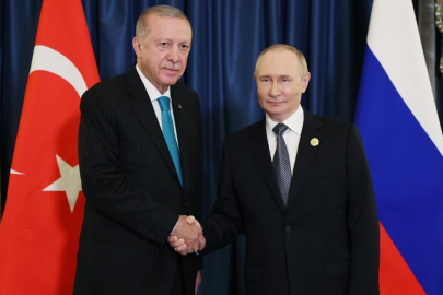 Cumhurbaşkanı Erdoğan, Rusya Devlet Başkanı Putin'le görüştü
