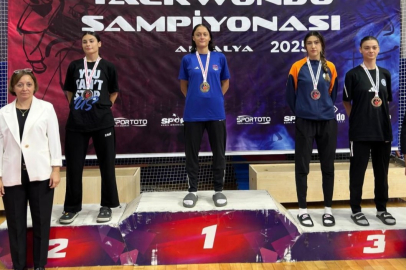 Osmangazili taekwondocudan bronz madalya