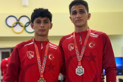 Bursalı güreşçilerden 2 madalya