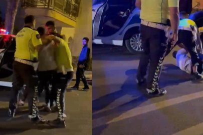 Polisten kaçan sürücünün ehliyetine el kondu