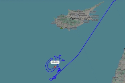 Türk SİHA’sı Gazze’deki ateşkesin ardından Akdeniz'de ay-yıldız çizdi