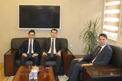 Orhaneli ve Büyükorhan kaymakamlarından Keles Kaymakamı Gürses'e ziyaret