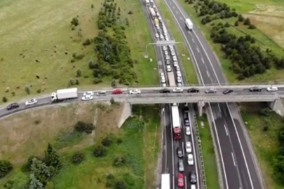 TEM'in Bolu'dan Karabük'e geçişi 18 gün ulaşıma kapalı