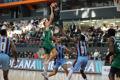 Bursaspor Basketbol Trabzon deplasmanında kazandı