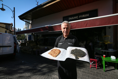 Tescilli "Bursa tahinli pidesi" siyah susam tahiniyle hazırlanarak beğeniye sunuldu