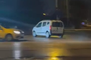 Bursa'da alkollü sürücü, ters yöne girdi