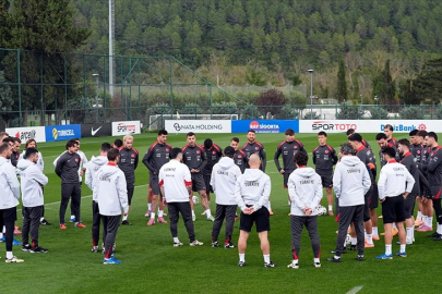 A Milli Futbol Takımı, Gürcistan maçına hazır