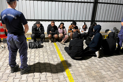 Fethiye’de 20 düzensiz göçmen yakalandı