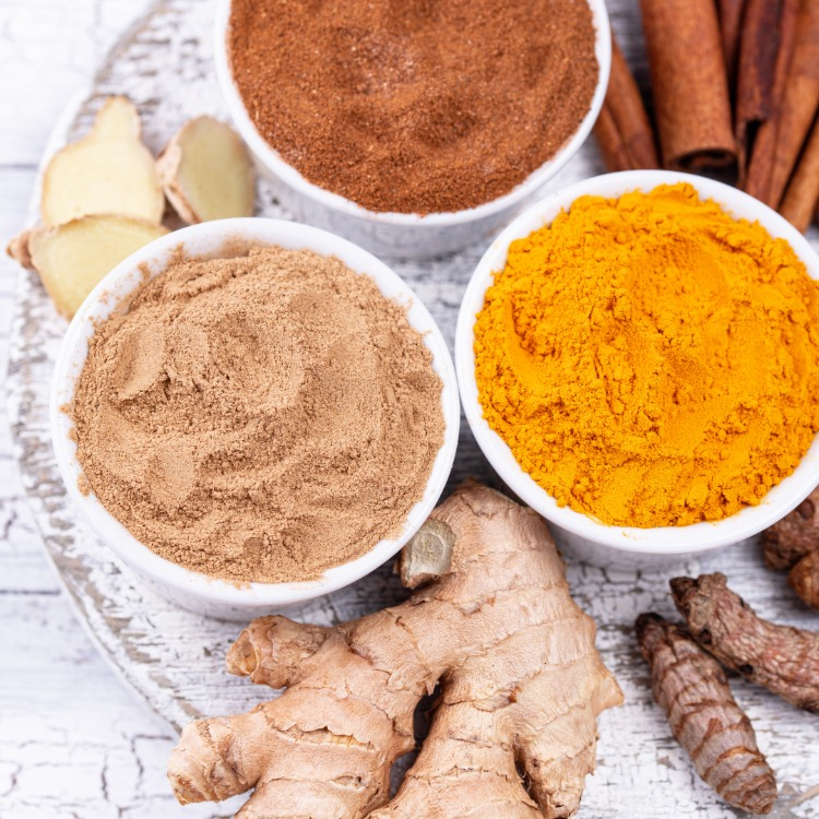 Zencefil ve zerdeçal