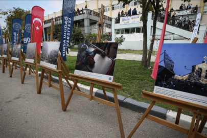 Bursa Uludağ Üniversitesi'nde Gazze sergisi