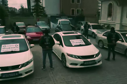 10 ilde "change araç" şebekelerine operasyon: 35 gözaltı