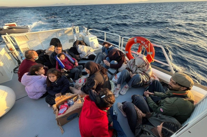 Bodrum'da 24 düzensiz göçmen yakalandı