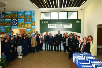 Bursa Büyükşehir'den kadın üreticilere tam destek