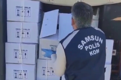 Sahte içki operasyonu: 445 litre etil alkol ele geçirildi