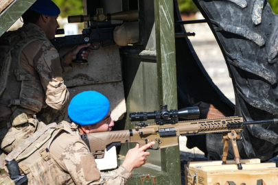 Türkiye keskin nişancı yarışmasında ilk üçte yer aldı