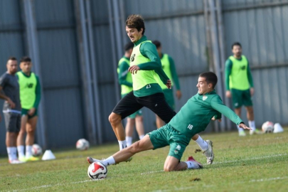 Bursaspor Aksaray maçı hazırlıklarını tamamladı