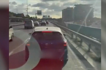 İstanbul'da ambulansa yol vermeyen sürücü yakalandı