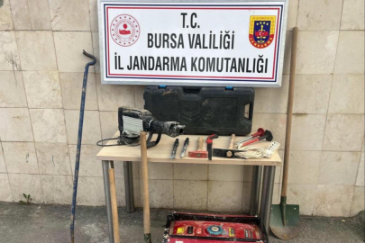 Bursa'da definecilere suçüstü