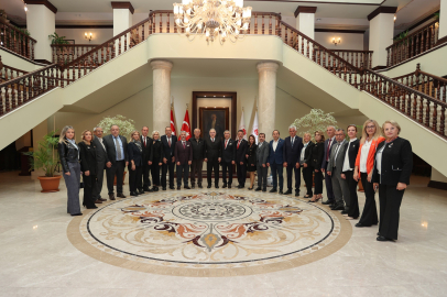 Vali Erol Ayyıldız, muhtarları ağırladı